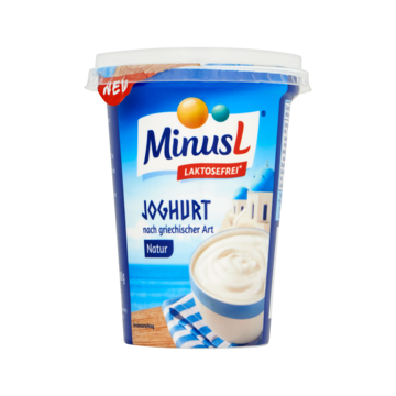 MinusL Lactosevrije Yoghurt Griekse Stijl 400g