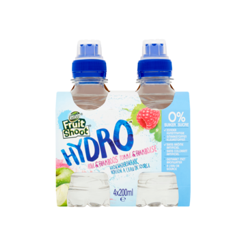 Teisseire Fruit Shoot Hydro Appel & Framboos 4 x 200ml