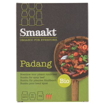 Smaakt Bio Padang Boemboe voor Pikant Rundvlees 215g