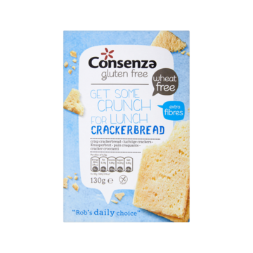 Consenza Glutenvrij Luchtige Crackers 2 x 65g