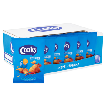 Croky Chips Paprika 20 x 40g