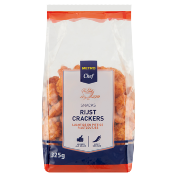 Metro Chef Snacks Rijstcrackers 325g