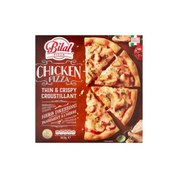 Bilal Pizza Chicken 365g Bestellen Diepvries Jumbo Supermarkten
