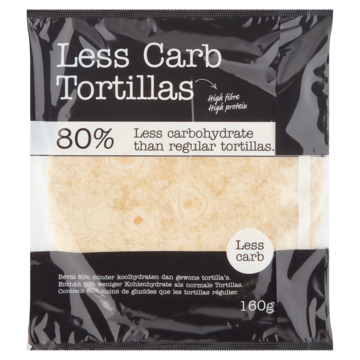 Less Carb Tortillas 160g
