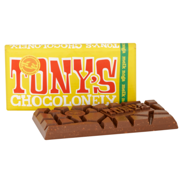 Tony's Chocolonely Melk Chocolade Reep Noga 180g