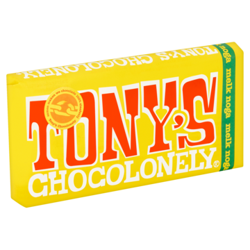 Tony's Chocolonely Melk Chocolade Reep Noga 180g