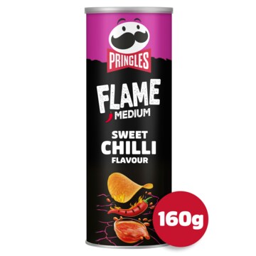Pringles Flame Spicy Sweet Chilli Chips 160g