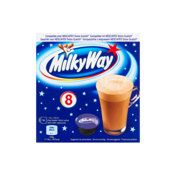 Milky Way Warme Chocolade Cups 8 Stuks