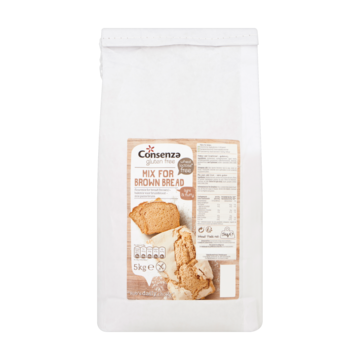 Consenza Glutenvrije Bakmix voor Bruinbrood 5kg