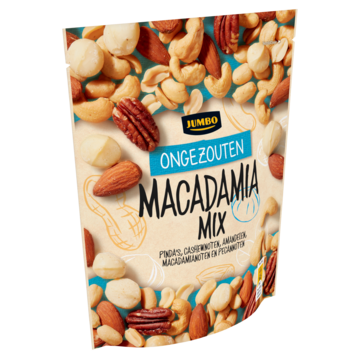 Jumbo Ongezouten Macadamia Mix 200g
