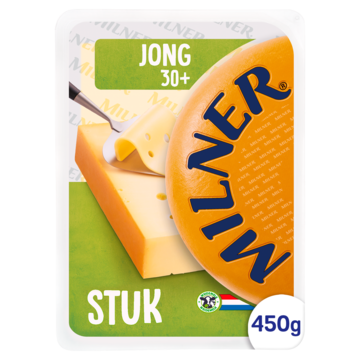 Milner 30+ Jong Kaas Stuk 450g