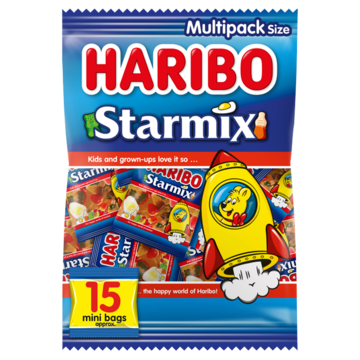 Haribo Starmix Uitdeelzakjes 375g