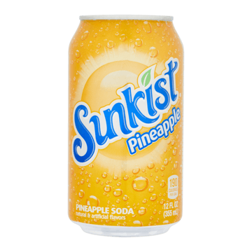 Sunkist Pineapple 355ml