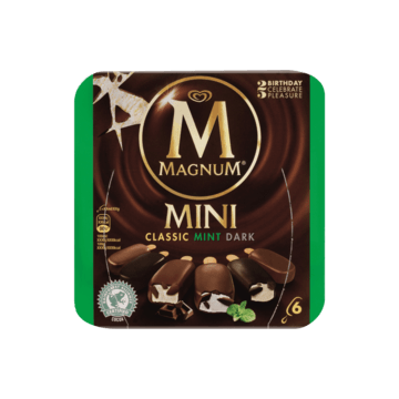 Banzai zeker Volwassenheid Magnum IJs Mini Mint Dark Classic 6 Stuks 360ml bestellen? - — Jumbo  Supermarkten