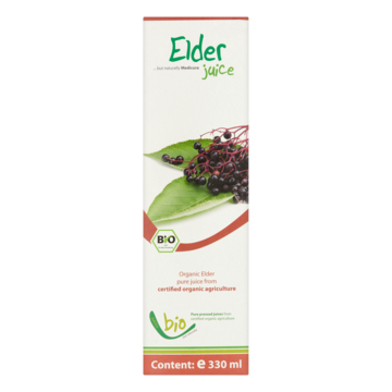 Medicura Vlierbes Sap Bio 330ml