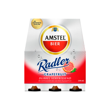 Amstel Radler Bier Grapefruit Fles 6 x 30cl