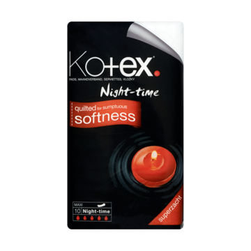 Kotex Night Time Maandverband Maxi 10 Stuks Bij Jumbo kotex kopen in de aanbieding