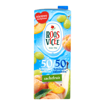 Roosvicee 50/50 Zachtfruit 1, 5L