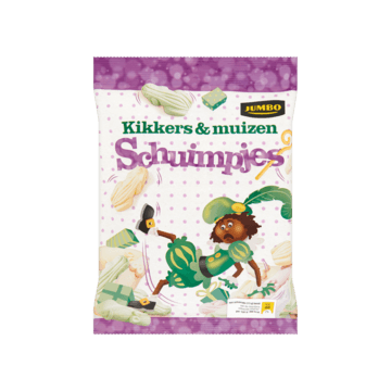 Jumbo Kikkers & Muizen Schuimpjes 200g