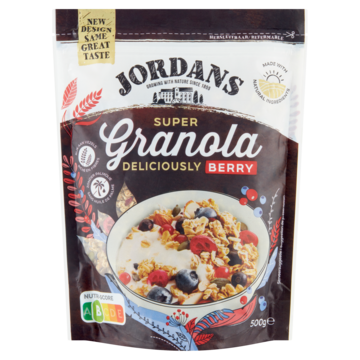Jordans Super Granola Deliciously Berry 500g
