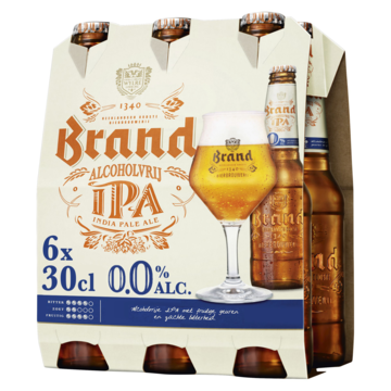 Brand IPA 0.0 Bier Fles 6 x 30cl