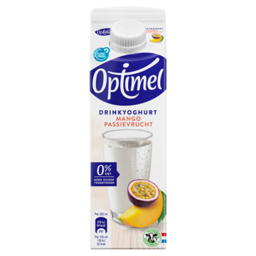 Optimel Drinkyoghurt mango passievrucht 0% vet 1 x 500ml