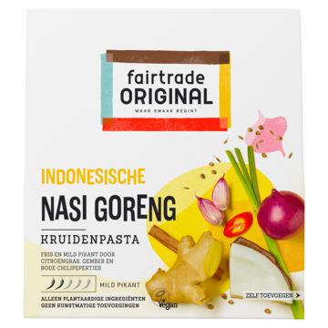 Fairtrade Original Indonesische Nasi Goreng Kruidenpasta 75g