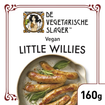 De Vegetarische Slager Little Willies Vegan 6 stuks