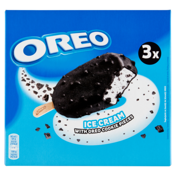 Oreo Ice Cream with Oreo Cookie Pieces 3 Stuks 192g