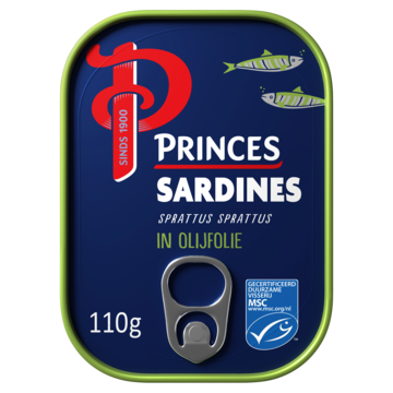 Princes Sardines in Olijfolie 110g MSC