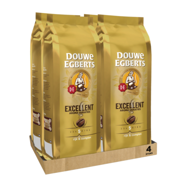bedrag Bekijk het internet waterstof Douwe Egberts Excellent Koffiebonen 4 x 500 gram bestellen? - — Jumbo  Supermarkten