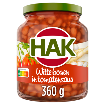 Hak Witte Bonen in Tomatensaus 360g
