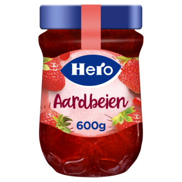 Hero Jam Aardbeien 600g