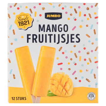 Jumbo Mango Fruitijsjes 12 Stuks