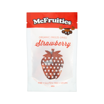 McFruities Organic Freeze-Dried Strawberry 10g