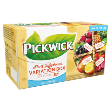 Pickwick Fruit Infusion with Herbs Variation Box 20 Stuks 31, 5g