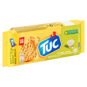 LU TUC crackers Sour Cream & Onion Smaak 100g