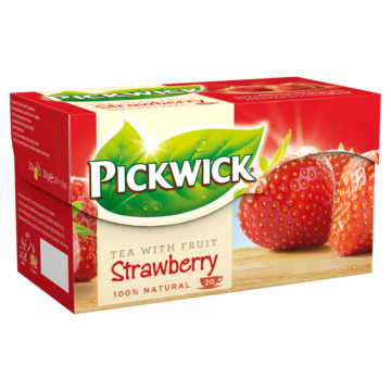 Pickwick Aardbei Fruit Thee 20 Stuks