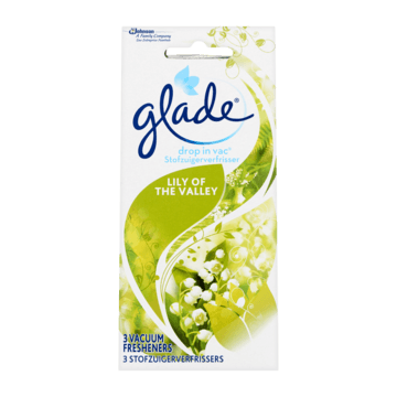 Glade by Brise Stofzuigerverfrisser Lily of Valley 3 x bestellen? - Huishouden, dieren, servicebalie — Jumbo Supermarkten