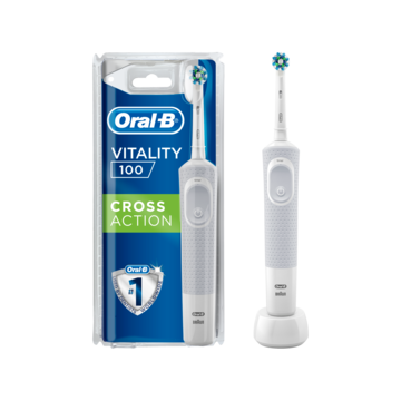 Een zekere Pak om te zetten Universeel Oral-B Vitality 100 Elektrische Tandenborstel Wit Powered By Braun  bestellen? - Drogisterij — Jumbo Supermarkten