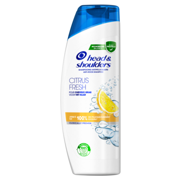 Head & Shoulders Citrus Fresh Anti-roos Shampoo, Tot 100% Roosvrij, 500ml