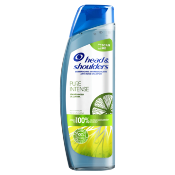Head & Shoulders Pure Intense Oil Control Anti-roos Shampoo - Met Citrus - 250ml