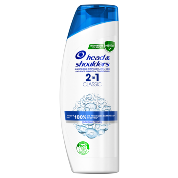 Head & Shoulders Classic 2in1 Anti-roos Shampoo & Conditioner - Tot 100% Roosvrij, 480ml