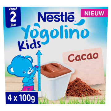 NESTLÉ Yogolino Kids Cacao 24+ peuter toetje 4x 100g