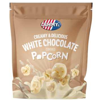Jimmy's White Chocolate Popcorn 120g