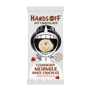 Hands Off My Chocolate Strawberry & Meringue White Chocolate 97g