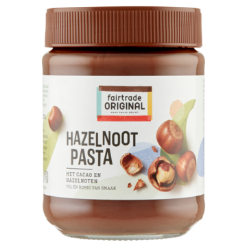 Fairtrade Original Hazelnootpasta met Cacao en Hazelnoten 350g