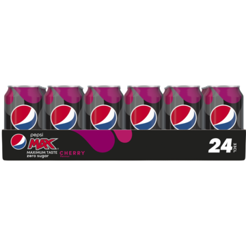 Pepsi Cola Max Cherry Blik 24 x 0,33L