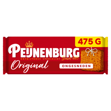 Peijnenburg Ontbijtkoek Original Ongesneden 475g