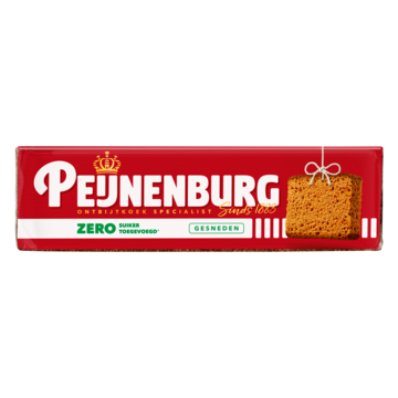 Peijnenburg Ontbijtkoek Zero Gesneden 485g